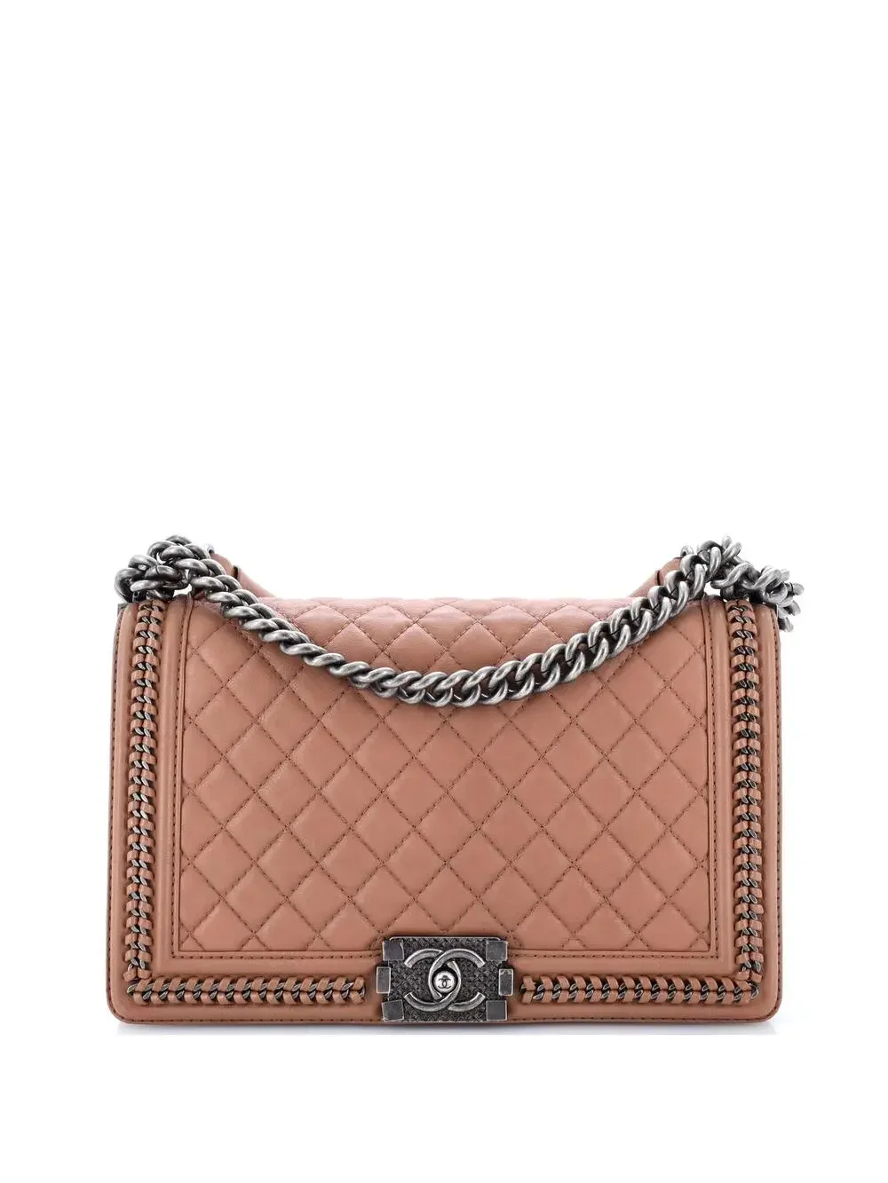 Chanel Chain Handle Boy Flap Bag #323572C35B
